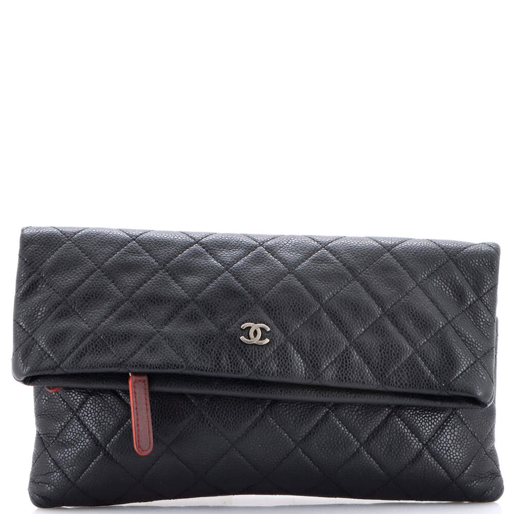 Chanel Beauty Cc Clutch Quilted Caviar #268068C25B